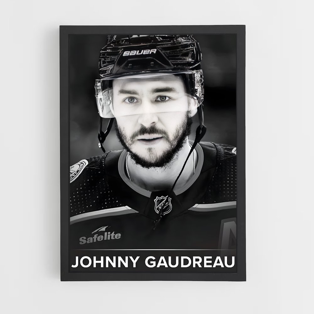 Poster Johnny de gaudreau – affiche Hockey sur glace (vue 2)